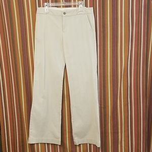 Gap straight leg khaki pants 10L